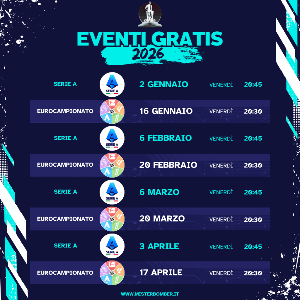 Eventi gratis 2026